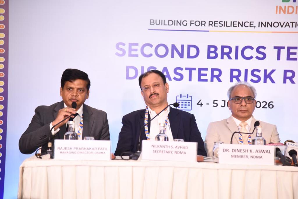 Second BRICS 2026 meeting of the disaster risk reduction group being held in Puri, Odisha from 3rd June
