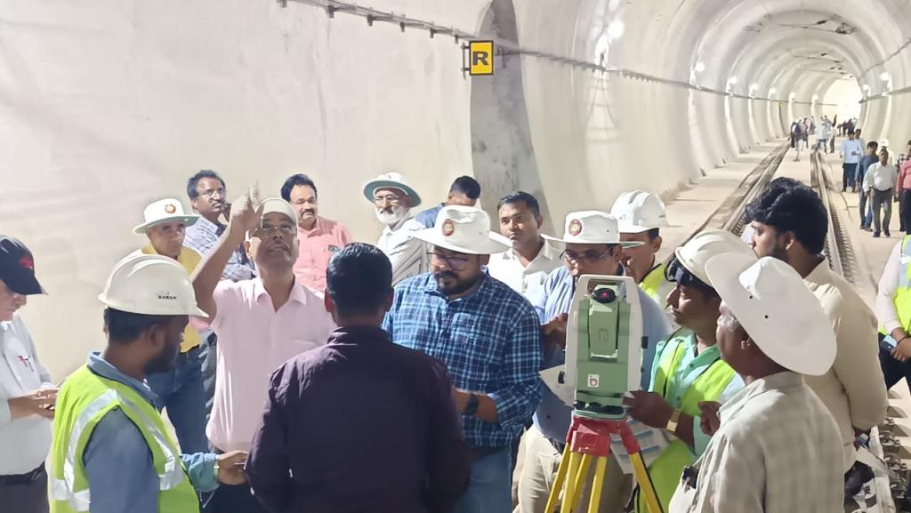 Commissioner of Railway Safety Inspects Newly Doubled Baiguda–Kakiriguma Section