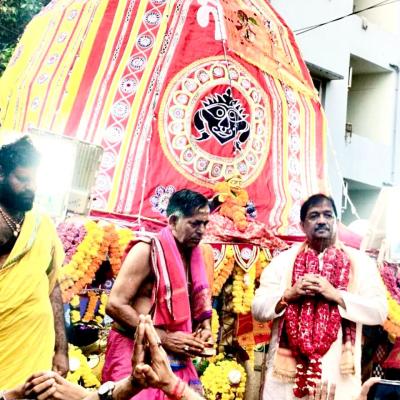 Vizag’s Jagannath Temple Hosts Bahuda Yatra