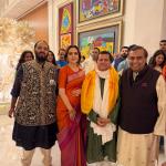 KISS-KIIT founder Achyuta Samanta Attends Ambani Family’s Grand Ganesh Puja in Mumbai