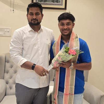 Odisha's Knee Striker Sachin Behera Creates History in Asia Book of Records, Felicitated by Sports Minister Shri Suryabanshi Suraj
