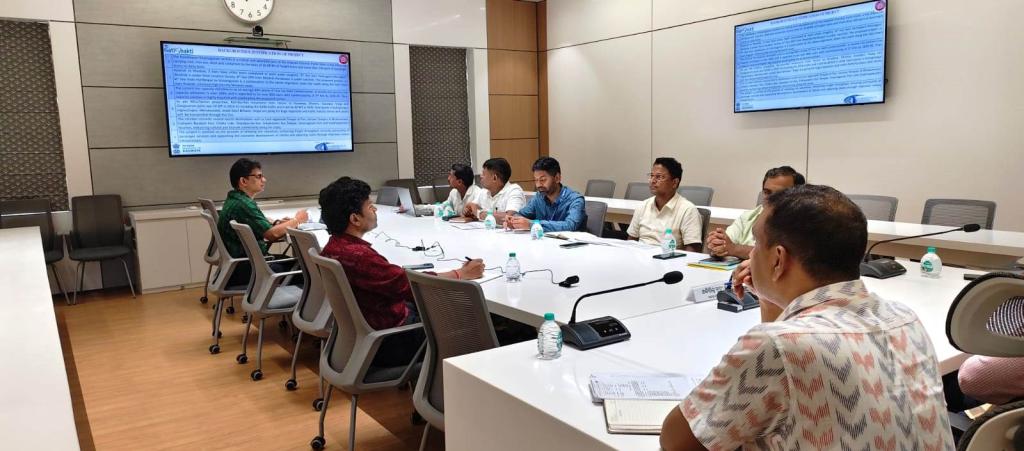 Revenue Secretary Reviews Progress of Haridaspur–Vizianagaram Fourth Railway Line Project