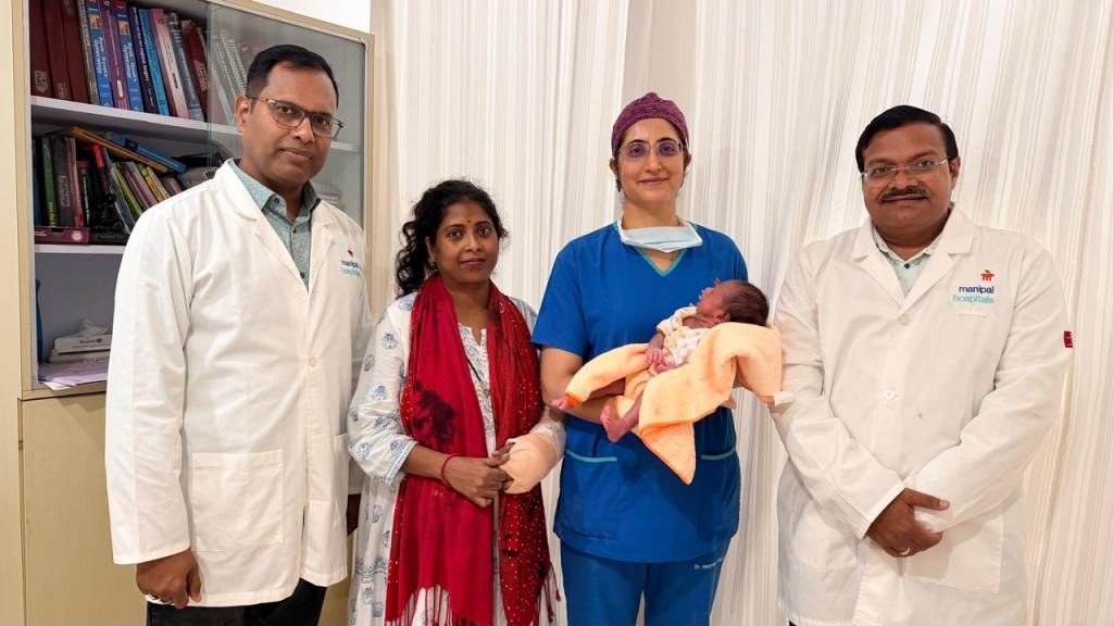Manipal Hospital Bhubaneswar Saves Mother and Newborn After Critical Pregnancy Emergency and Cardiac Arrest