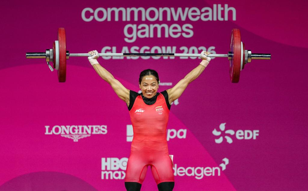 Gold to Mirabai Chanu in Commonwealth games