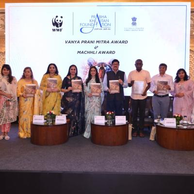 6th edition of the Machhli & Vanya Prani Mitra Awards by WWF India and Prabha Khaitan Foundation