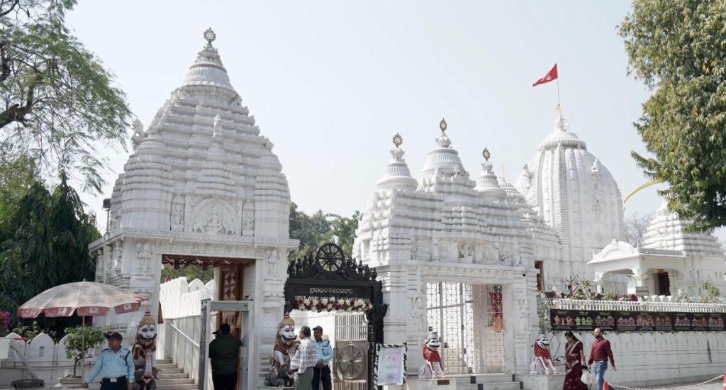 Preparations on for Ratha Yatra at Delhi’s Hauz Khas Temple