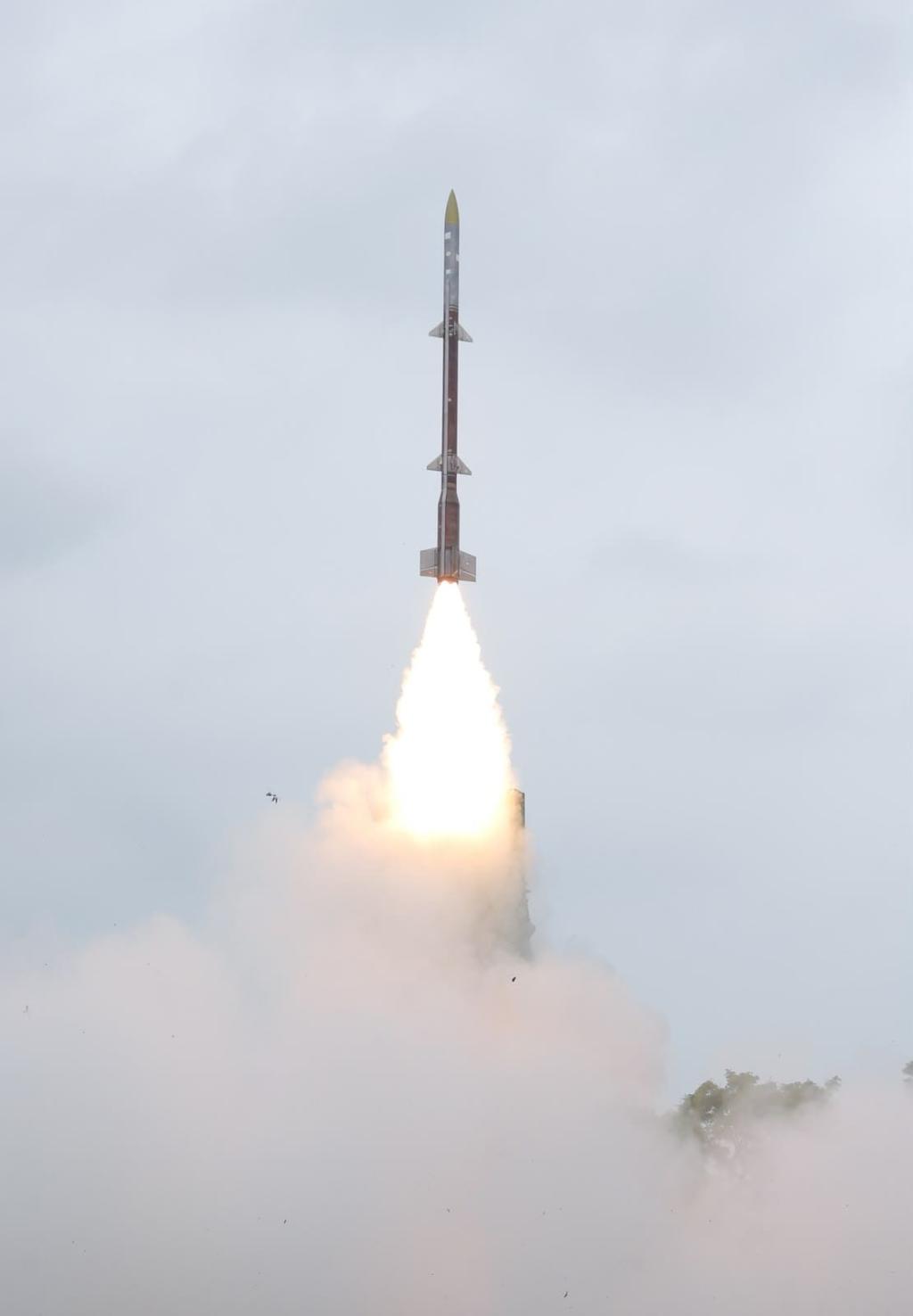 DRDO conducts successful maiden flight-test of ‘Kusha’ Long-Range Surface-to-Air Missile