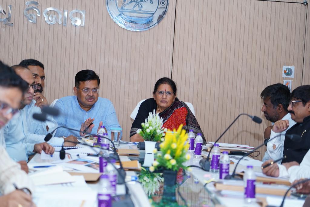 High-Level Meeting Held on the Development of Maa Mangala Temple