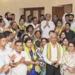 Naveen Reviews Angul Development and Organizational Affairs with BJD Leaders