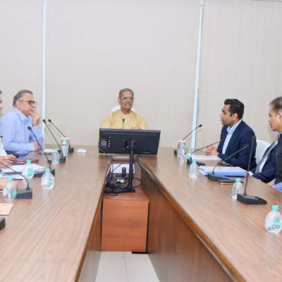 Karan Adani & Team Visit Hon'ble Deputy Chief Minister K V Singh Deo, Discussion on prospects in the Renewable Energy sector